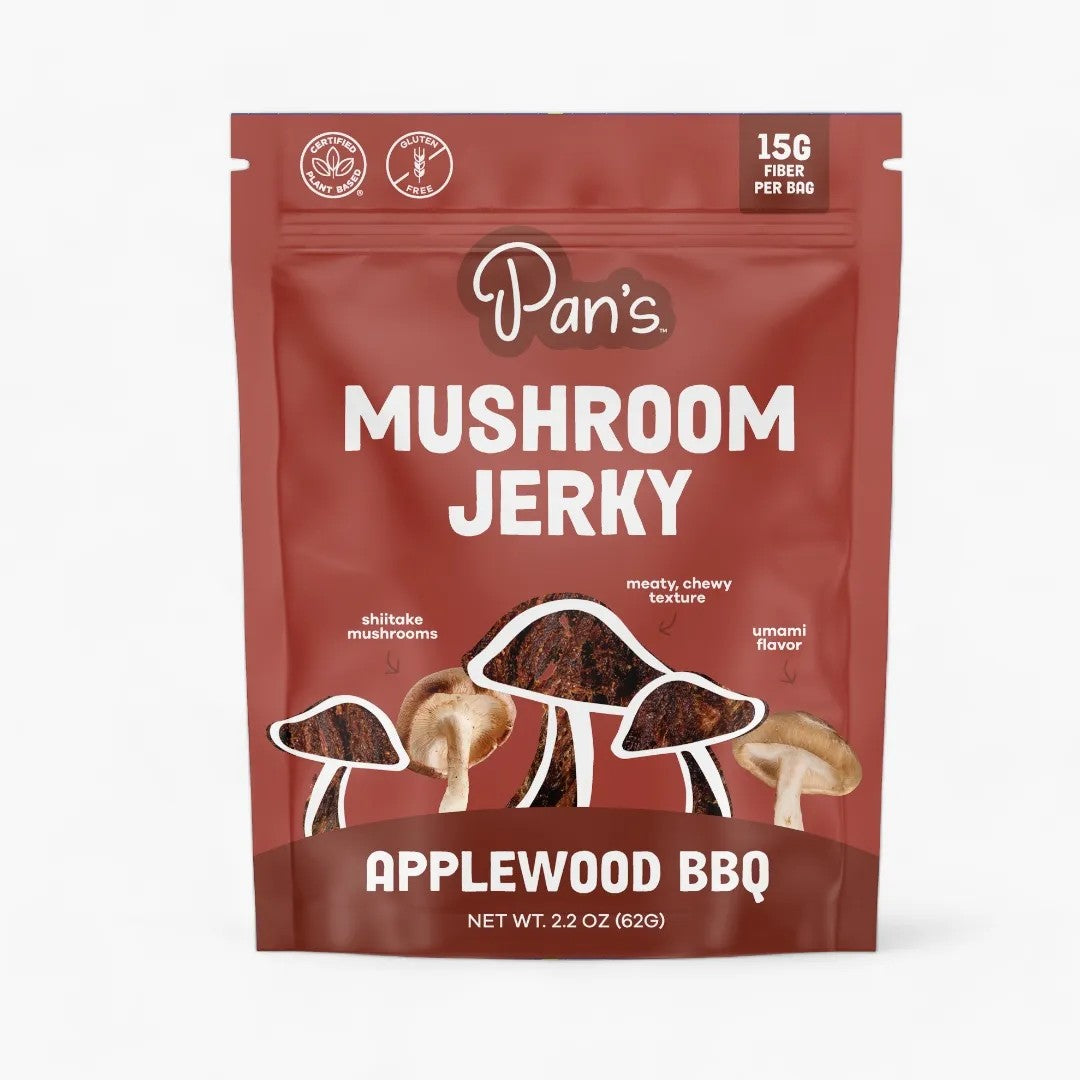 Pan's Mushroom Jerky - Applewood BBQ - Dusty's Country Store