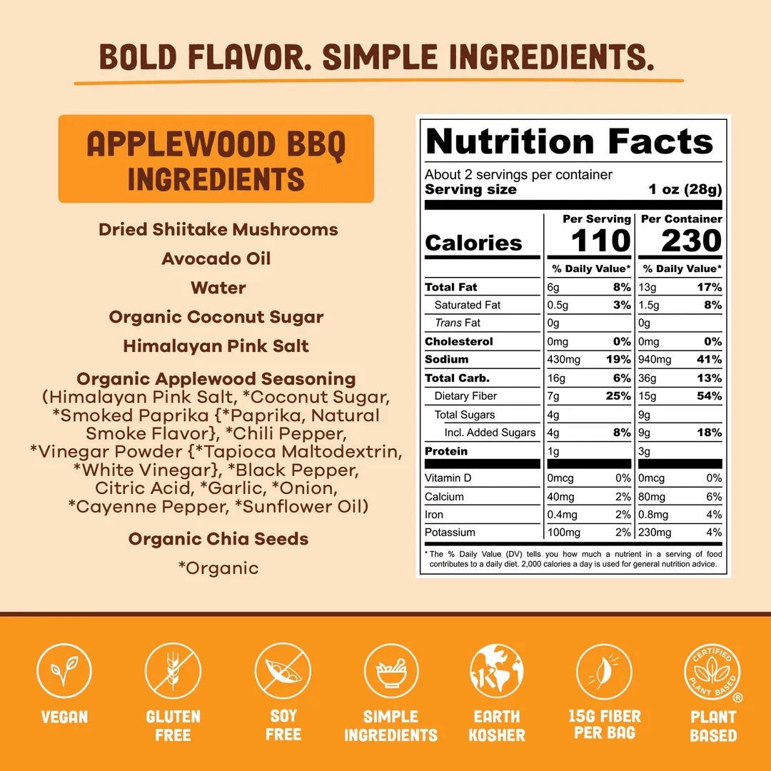 Pan's Mushroom Jerky - Applewood BBQ - Dusty's Country Store