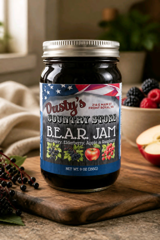 Dusty's Country Store B E A R Jam 9 OZ - Dusty's Country Store