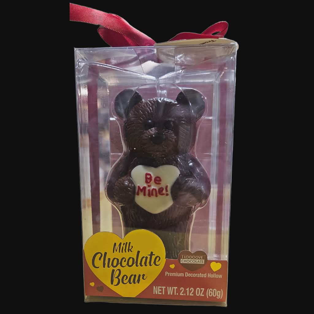 Be Mine Heart Milk Chocolate Bear - Dusty's Country Store