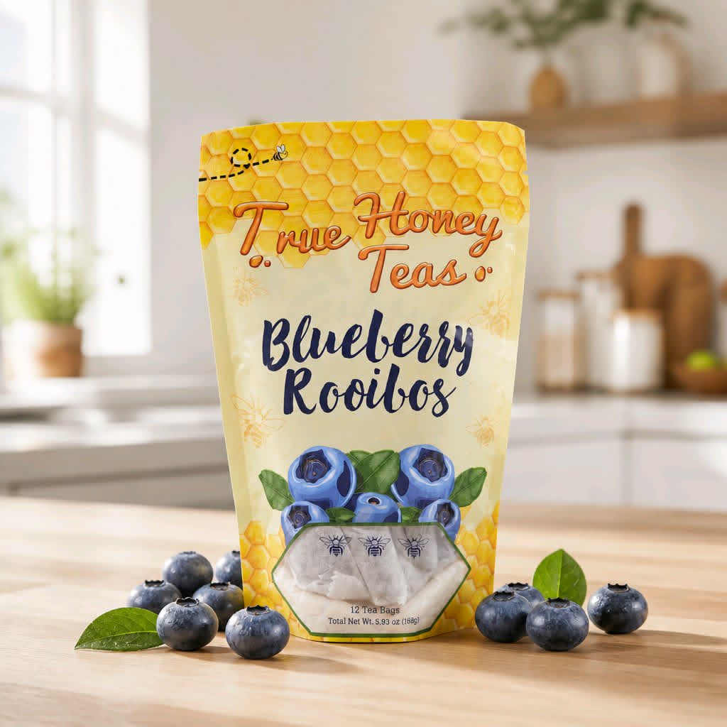 True Honey Tea - Blueberry Rooibos - 12 PK - Dusty's Country Store