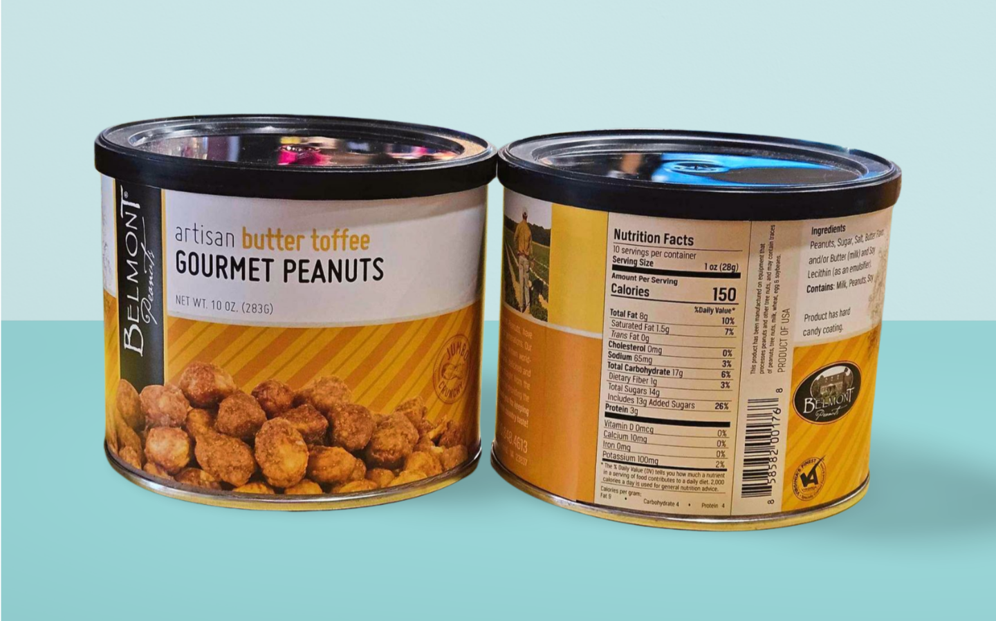 Belmont Butter Toffee Peanuts 10 OZ - Dusty's Country Store