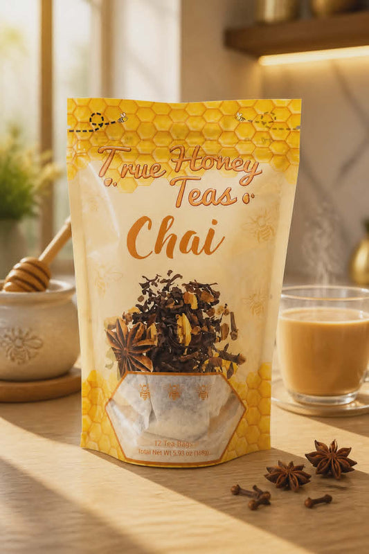 True Honey Teas Chai - 12 Pack - Dusty's Country Store