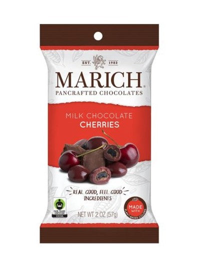 Marich Pancrafted Chocolate Cherries 2 OZ - Dusty's Country Store