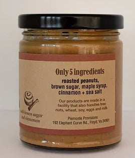 Piemonte Provisions Cinnamon Bun Peanut Butter - Dusty's Country Store