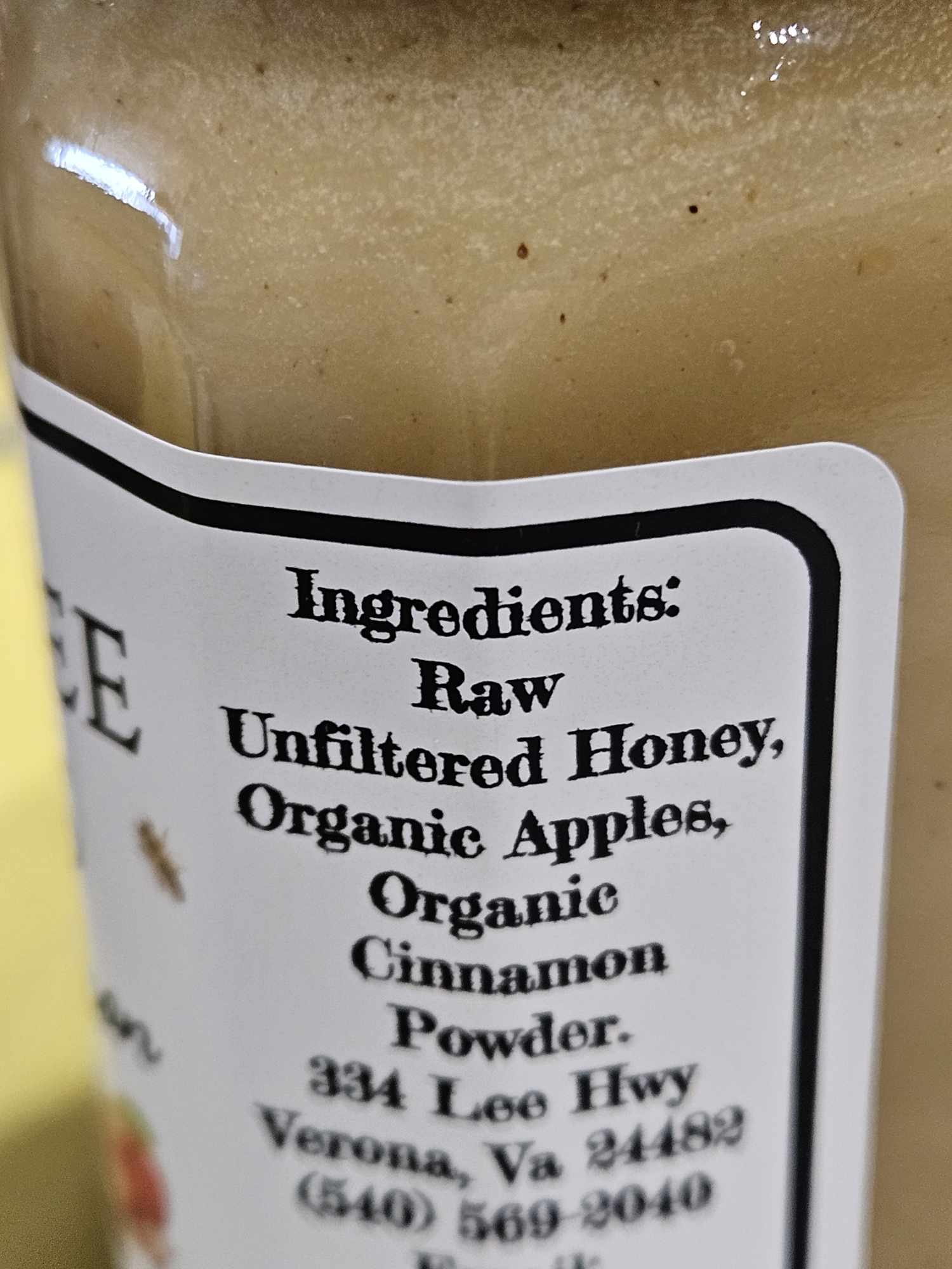 Gentle Bee Apiaries Raw Apple Cinnamon Creamed Honey 9OZ - Dusty's Country Store