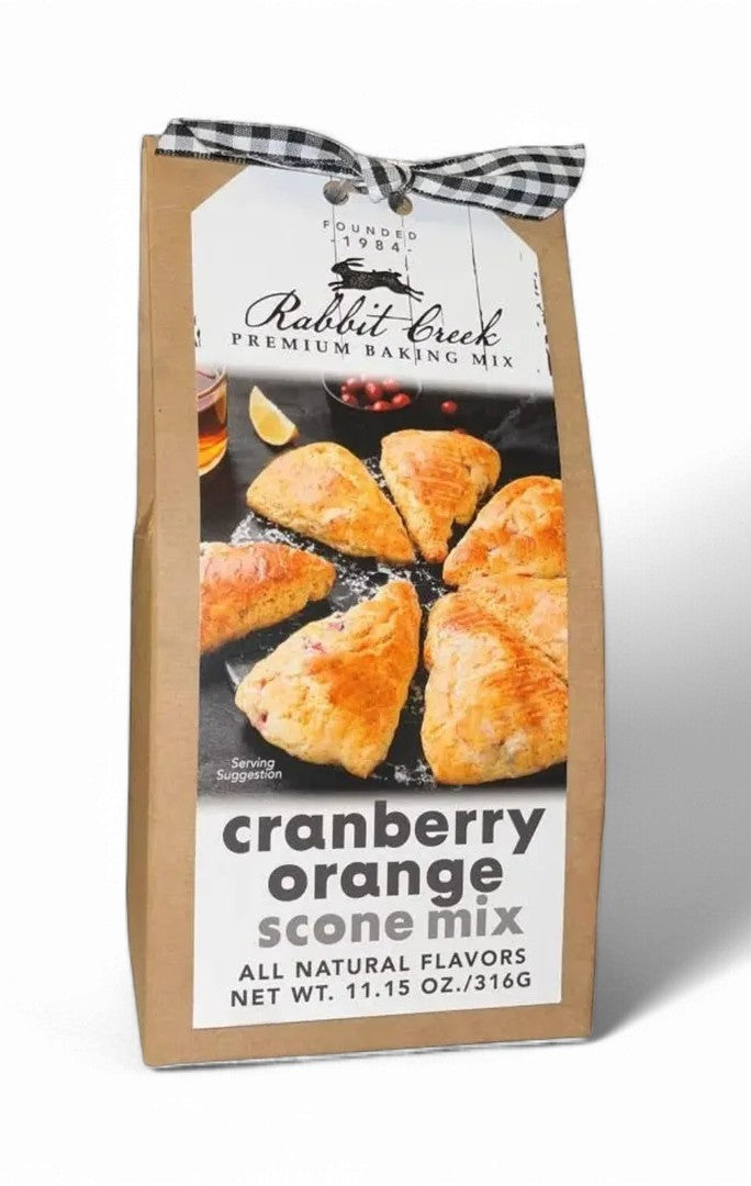 Rabbit Creek Cranberry Orange Cream Scone Mix - Dusty's Country Store