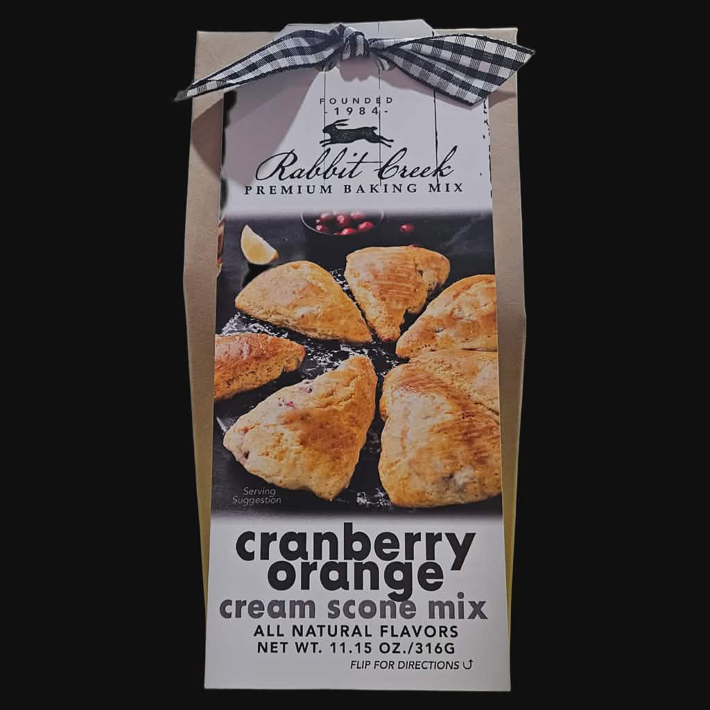 Rabbit Creek Cranberry Orange Cream Scone Mix - Dusty's Country Store