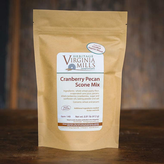 Heritage Virginia Mills Cranberry Pecan Scone Mix - Dusty's Country Store