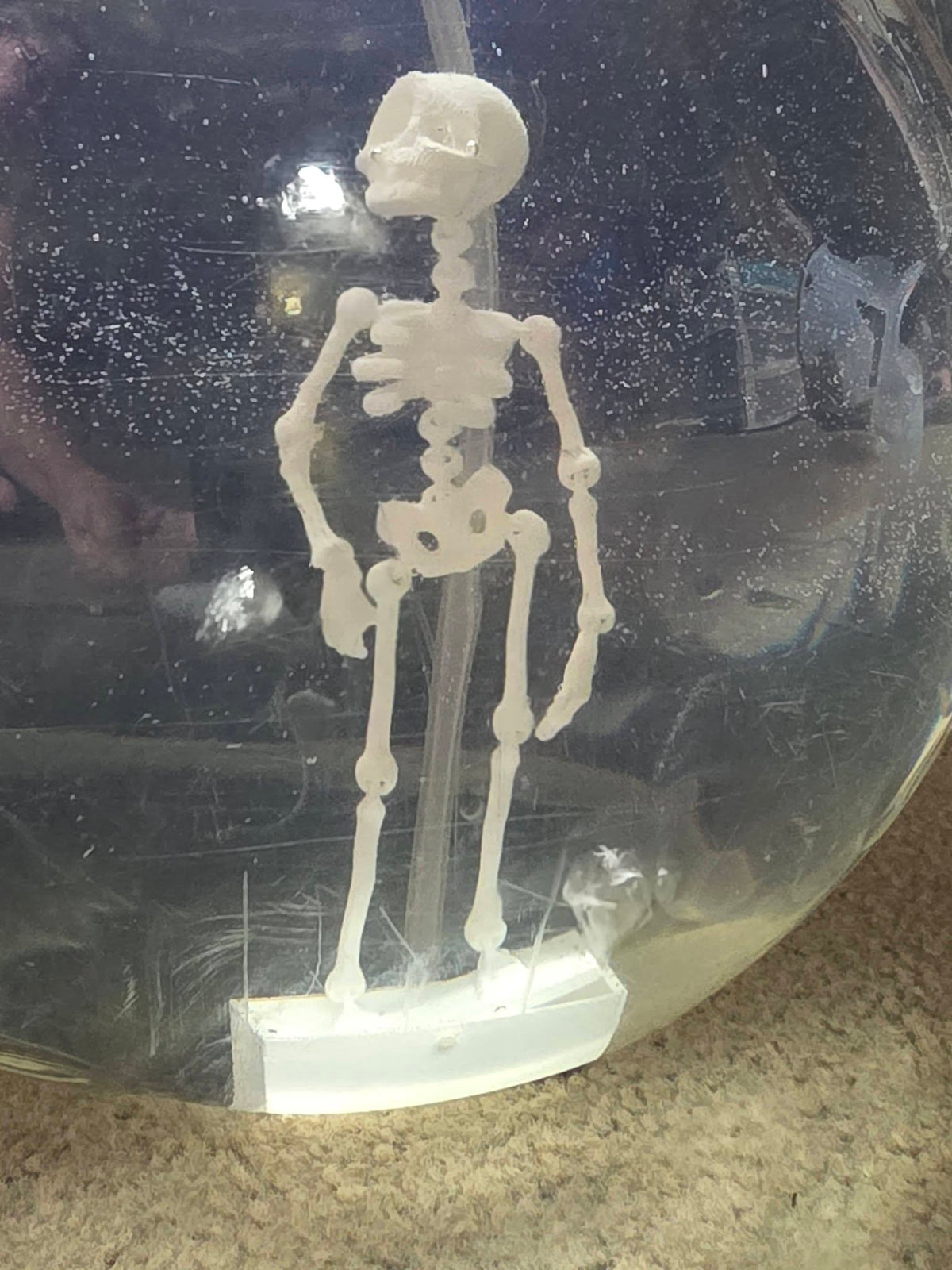 3D Printed Dancing Skeleton Aquarium Decor - Dusty's Country Store