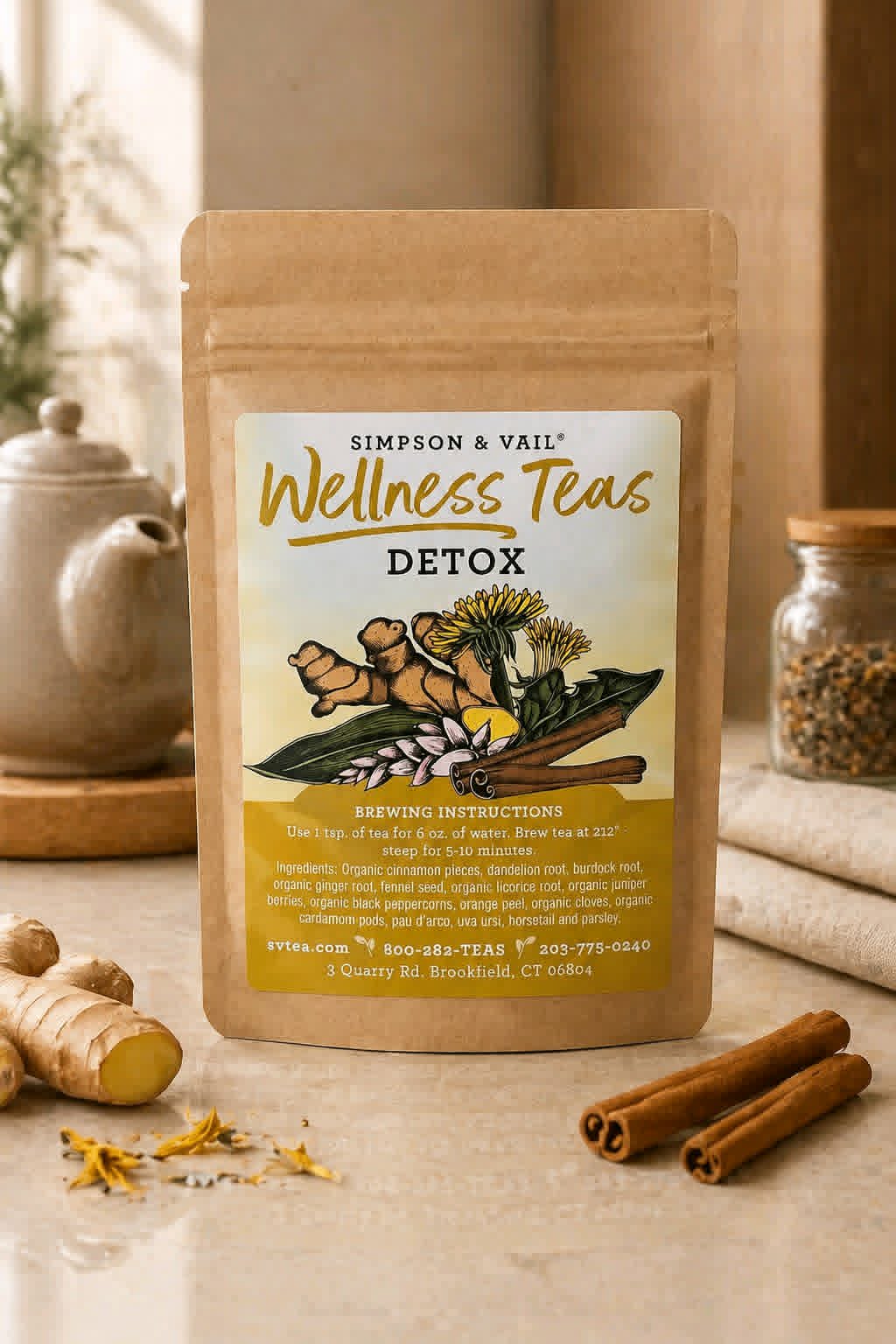 Simpson and Vail Wellness Tea - Dusty's Country Store