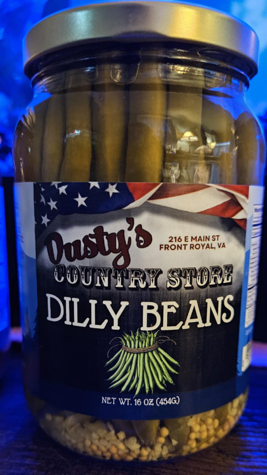 Dusty's Country Store Dilly Beans 16 OZ - Dusty's Country Store