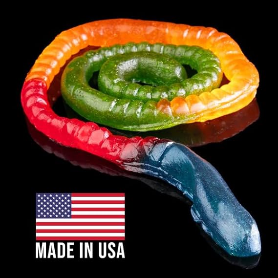 The Gummy Fireworm - Two feet of increasing spiciness - Dusty's Country Store