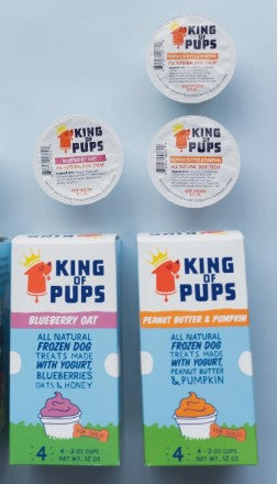 King of Pups Frozen Dog Delights - Dusty's Country Store