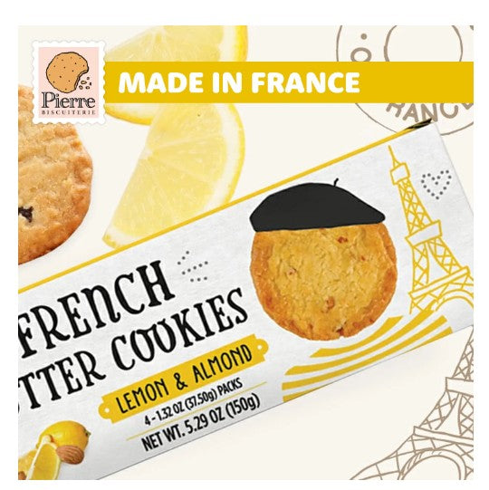 French Butter Cookies with Lemon and Almond - Dusty's Country Store