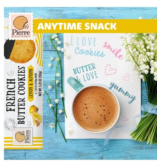 French Butter Cookies with Lemon and Almond - Dusty's Country Store