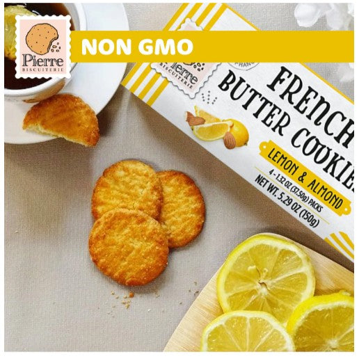 French Butter Cookies with Lemon and Almond - Dusty's Country Store