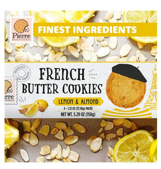 French Butter Cookies with Lemon and Almond - Dusty's Country Store