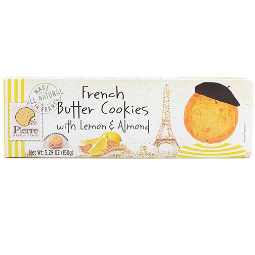 French Butter Cookies with Lemon and Almond - Dusty's Country Store