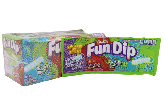 Lik-M-Aid Fun Dip - THREE FLAVOR PACK 1.4 OZ - Dusty's Country Store