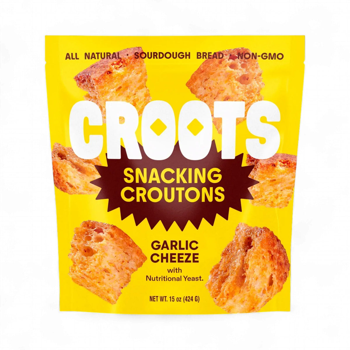 Croots - Garlic Cheeze Sourdough Snack Croutons - Dusty's Country Store