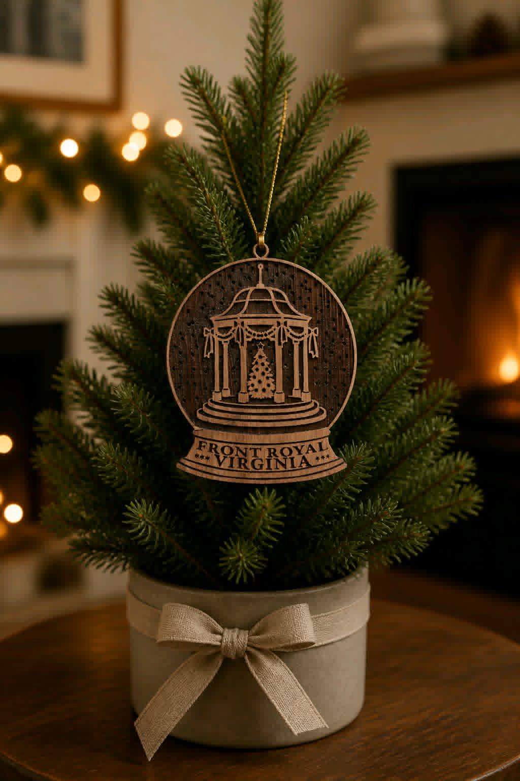 Front Royal Gazebo Snow Globe Ornament - Dusty's Country Store
