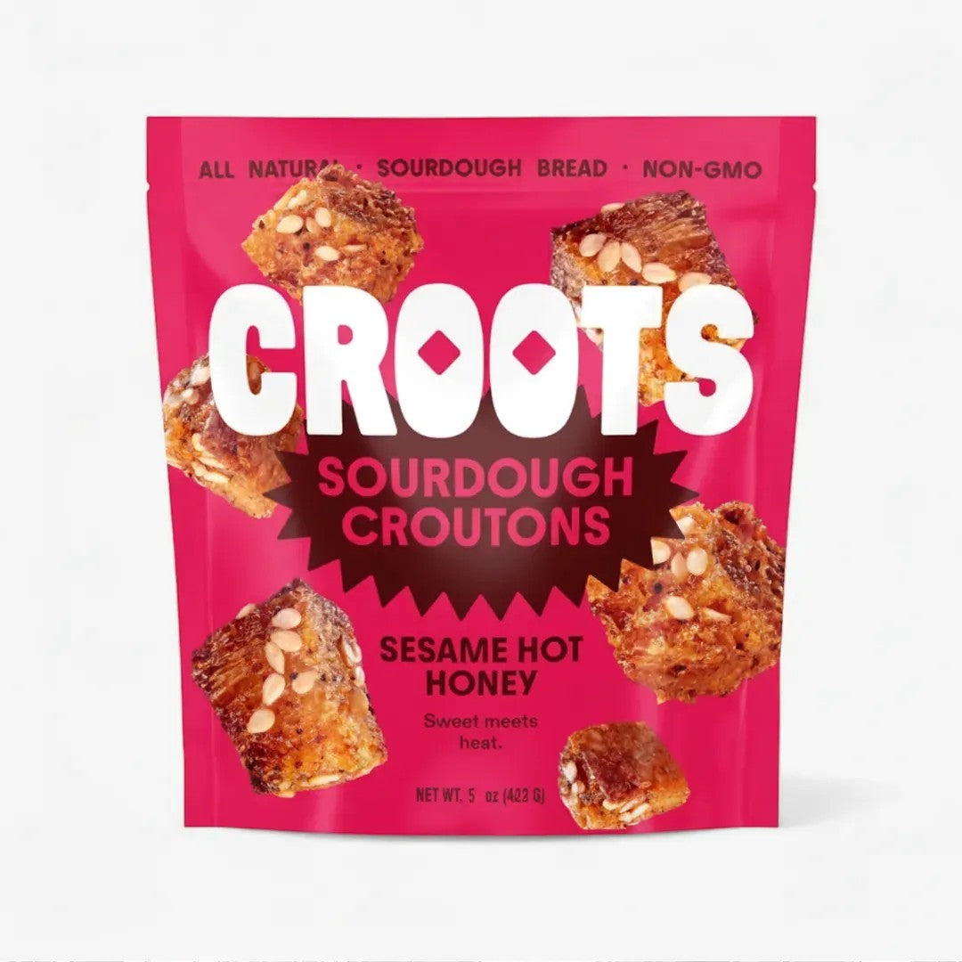 Croots - Sesame Hot Honey Snacking Sourdough Coutons