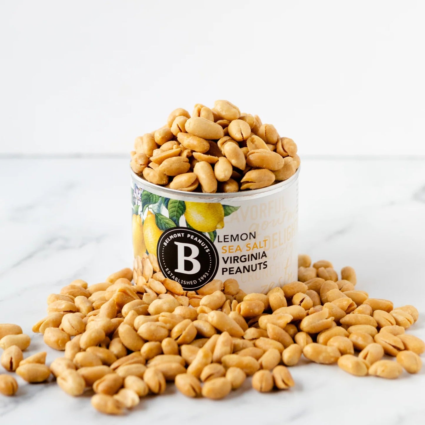 Belmont Lemon Sea Salt Peanuts 10 OZ - Dusty's Country Store