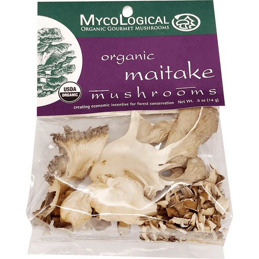 Mycological Dried Organic Maitake Mushrooms 1 OZ