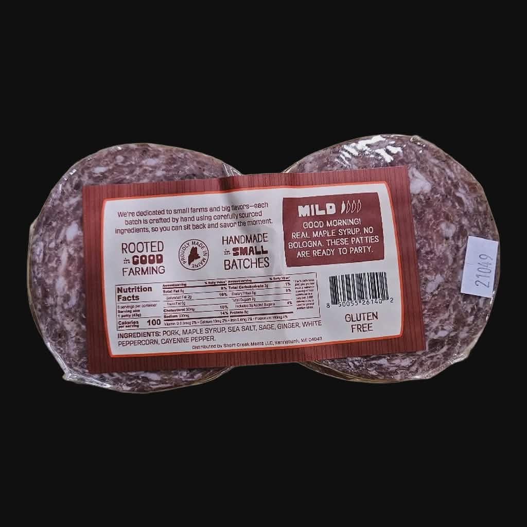Short Creek Farm - Maple Breakfast Sausage - Dusty's Country Store