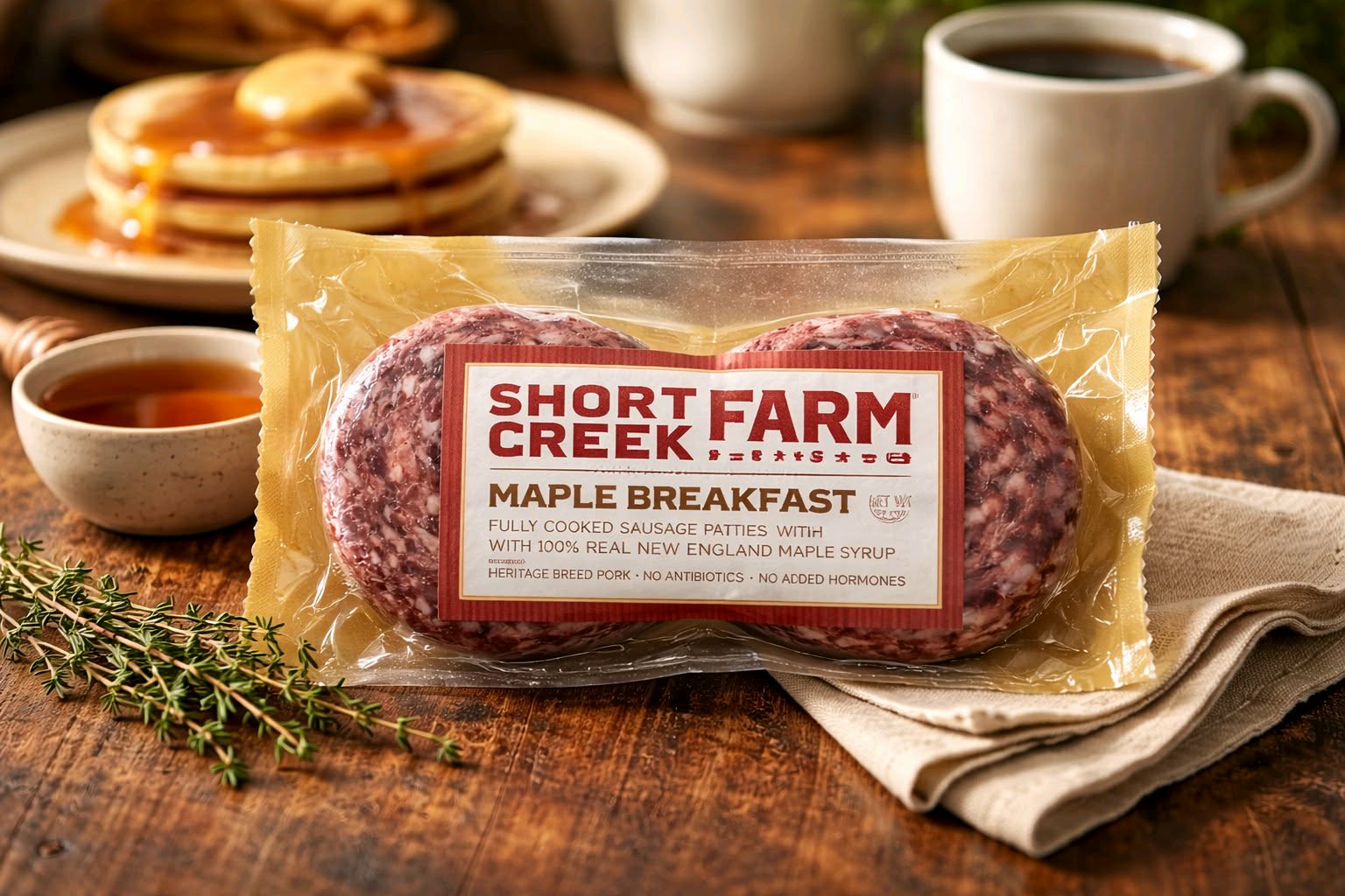 Short Creek Farm - Maple Breakfast Sausage - Dusty's Country Store