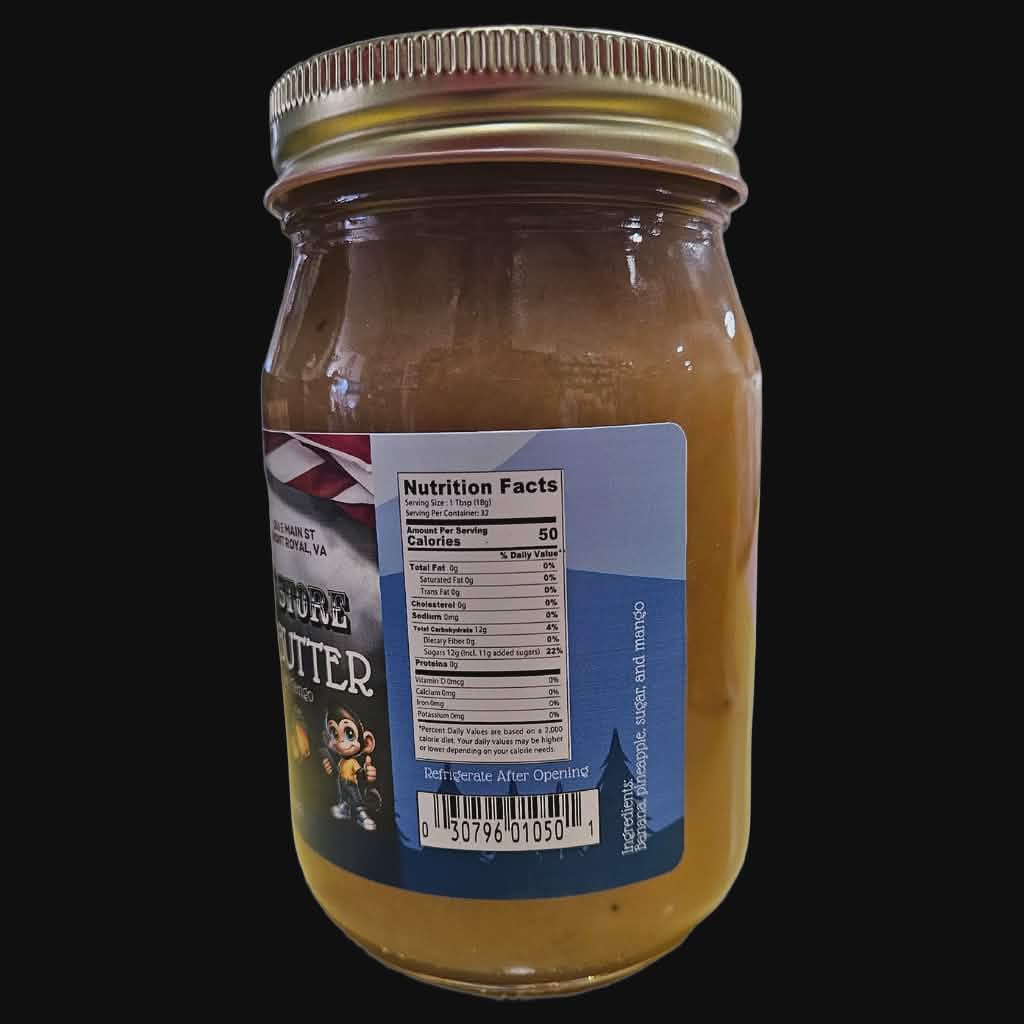 Dusty's Monkey Butter – 19 OZ - Dusty's Country Store