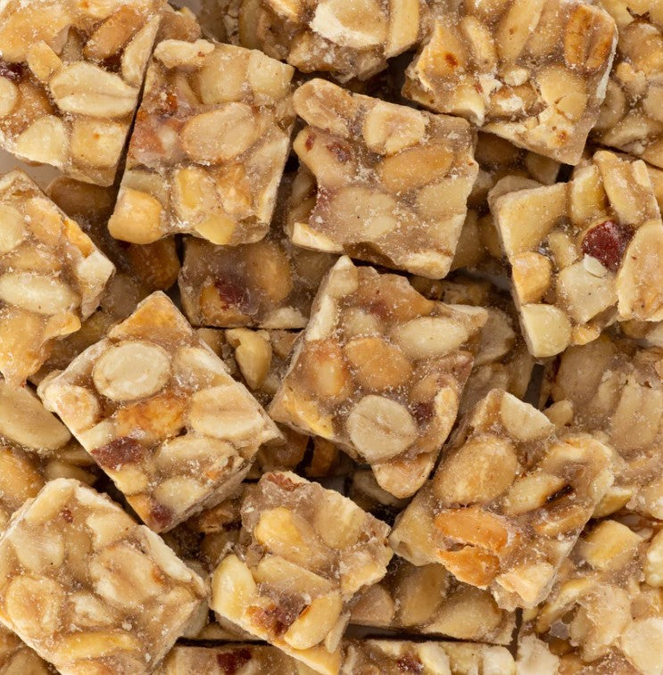 Belmont Peanut Brittle Squares 10 OZ - Dusty's Country Store