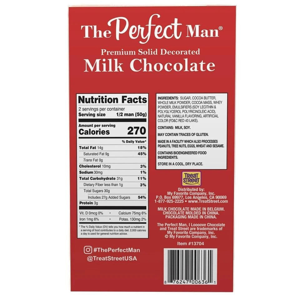 The Perfect Man Milk Chocolate - 3.5oz - Dusty's Country Store