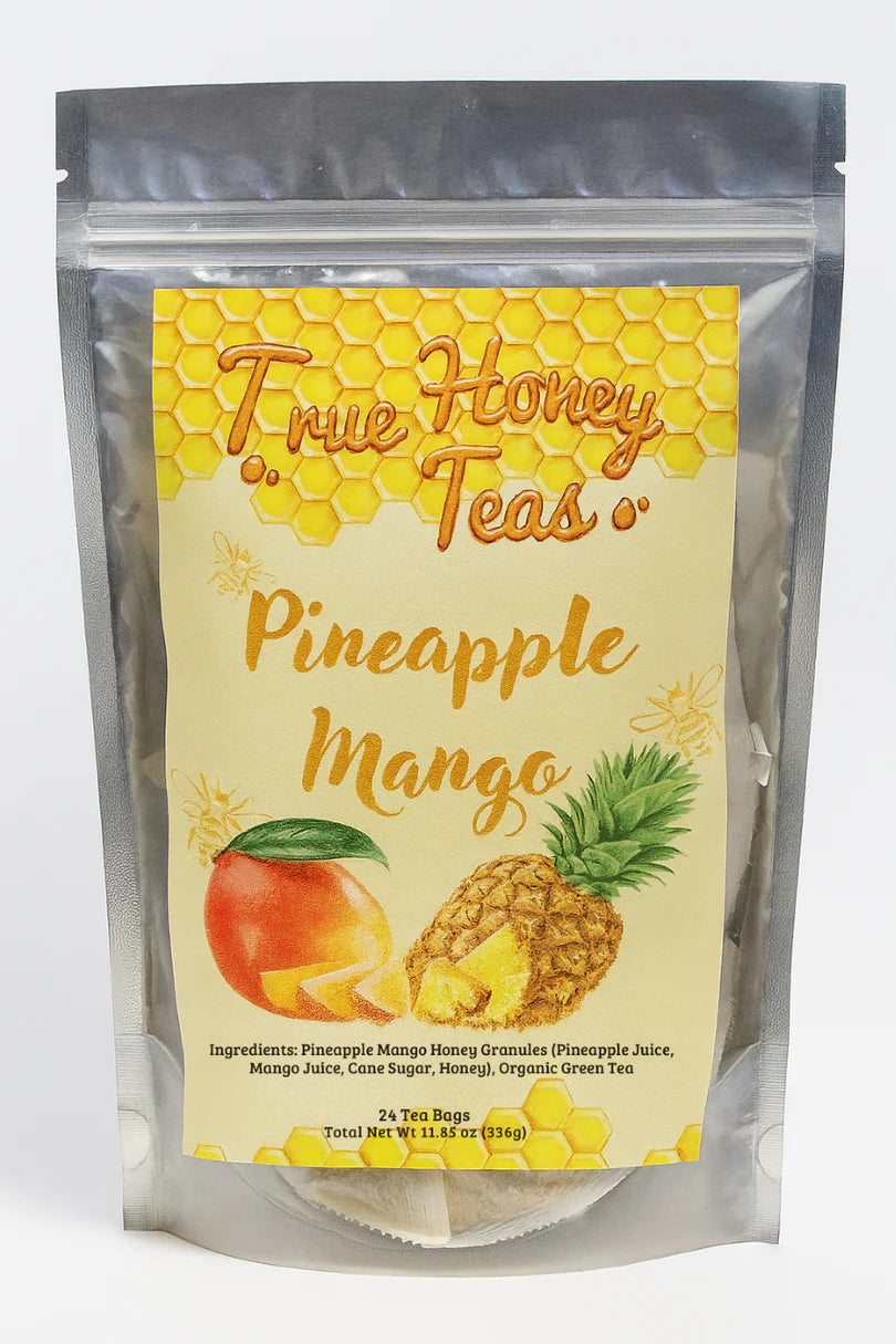 True Honey Tea - Pineapple Mango Green Tea 24-PK - Dusty's Country Store