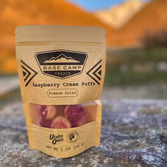 Freeze Dried Raspberry Cream Puffs - Dusty's Country Store