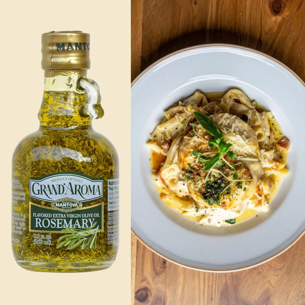 Mantova Grand'Aroma Rosemary Extra Virgin Olive Oil, 8.5 oz. - Dusty's Country Store