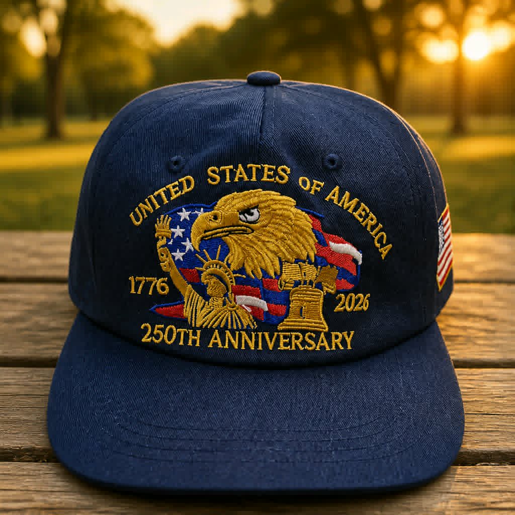 250th Year Patriotic Baseball Cap - Dusty's Country Store