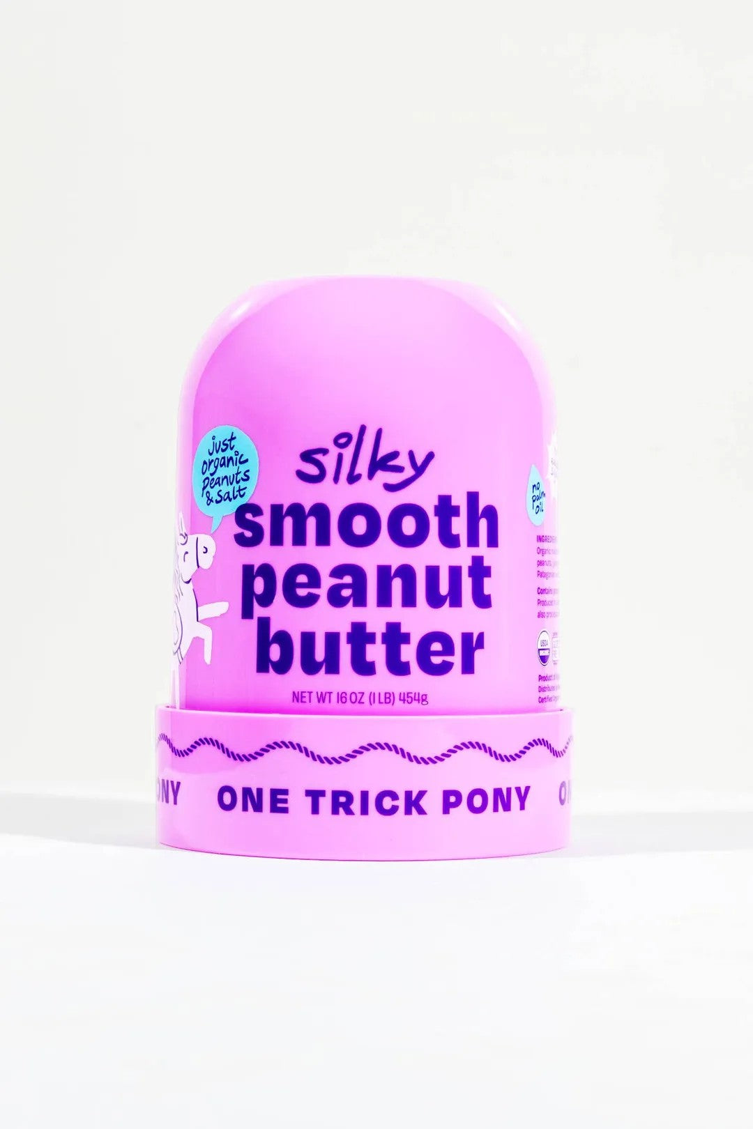 Silky Smooth Organic All Natural Peanut Butter - 16oz Jar - Dusty's Country Store