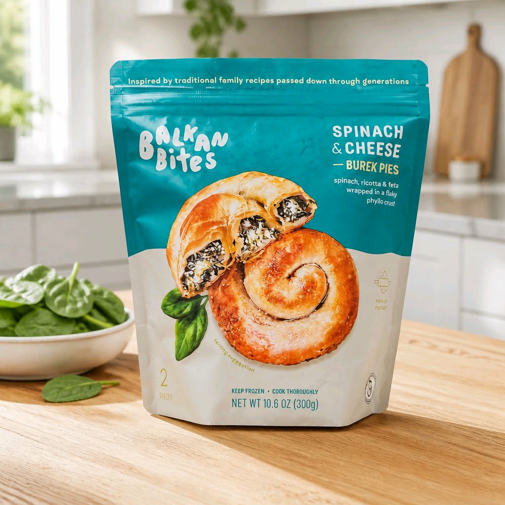 Balkan Bites - Spinach and Cheese Burek Pies - Dusty's Country Store