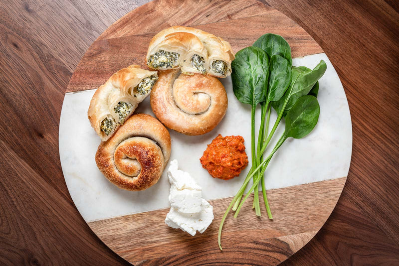 Balkan Bites - Spinach and Cheese Burek Pies - Dusty's Country Store
