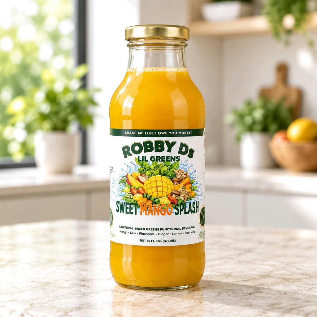 Robby D’s Lil Greens – Sweet Mango Splash - Dusty's Country Store