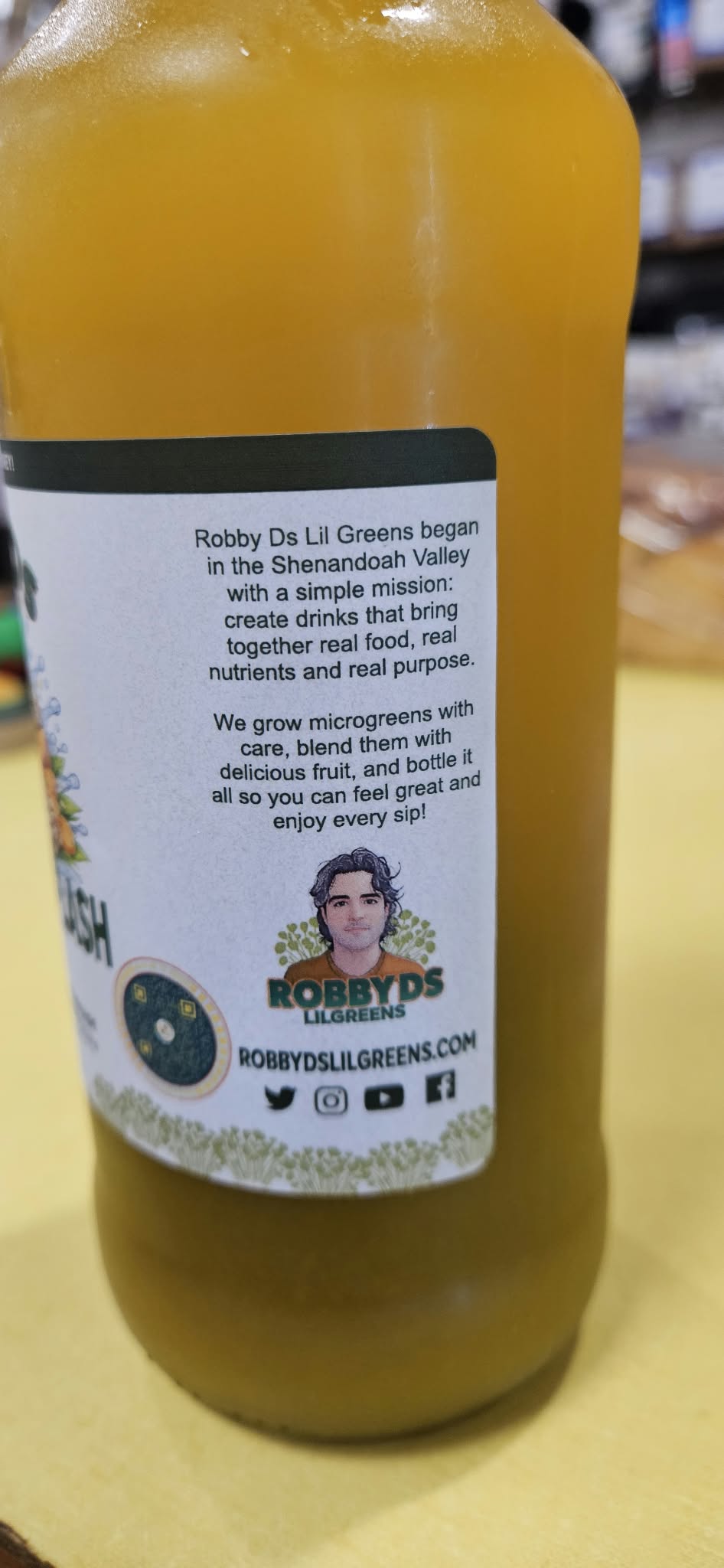 Robby D’s Lil Greens – Sweet Mango Splash - Dusty's Country Store