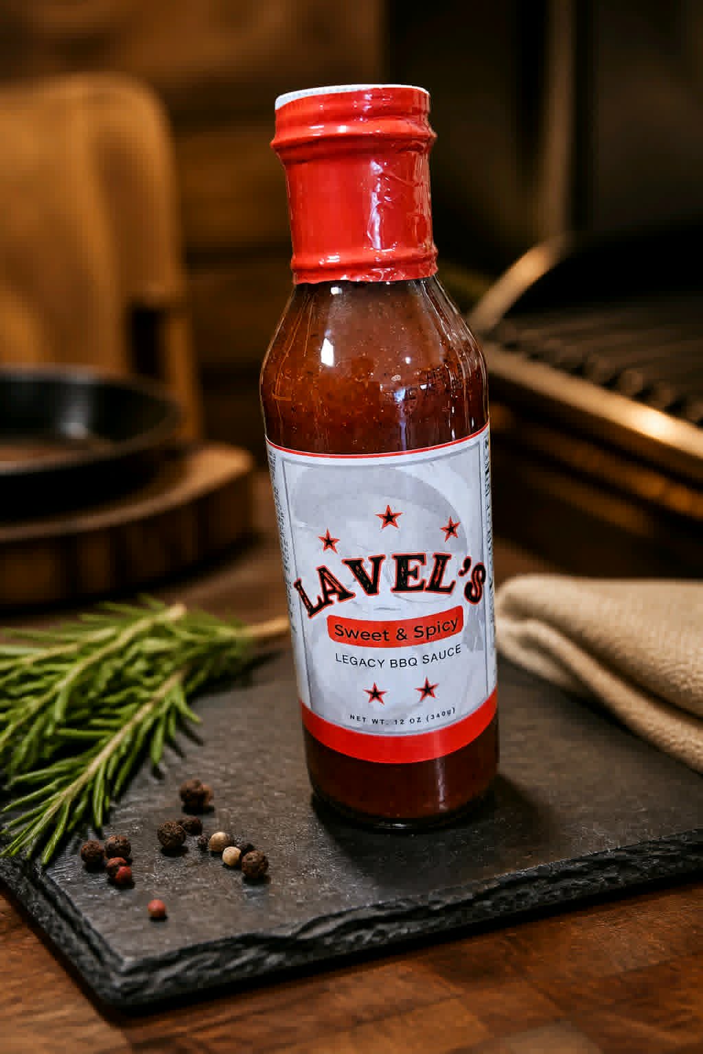Lavel's Sweet & Spicy BBQ Sauce - Dusty's Country Store