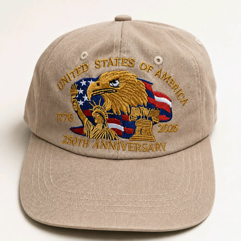 250th Year Patriotic Baseball Cap - Dusty's Country Store