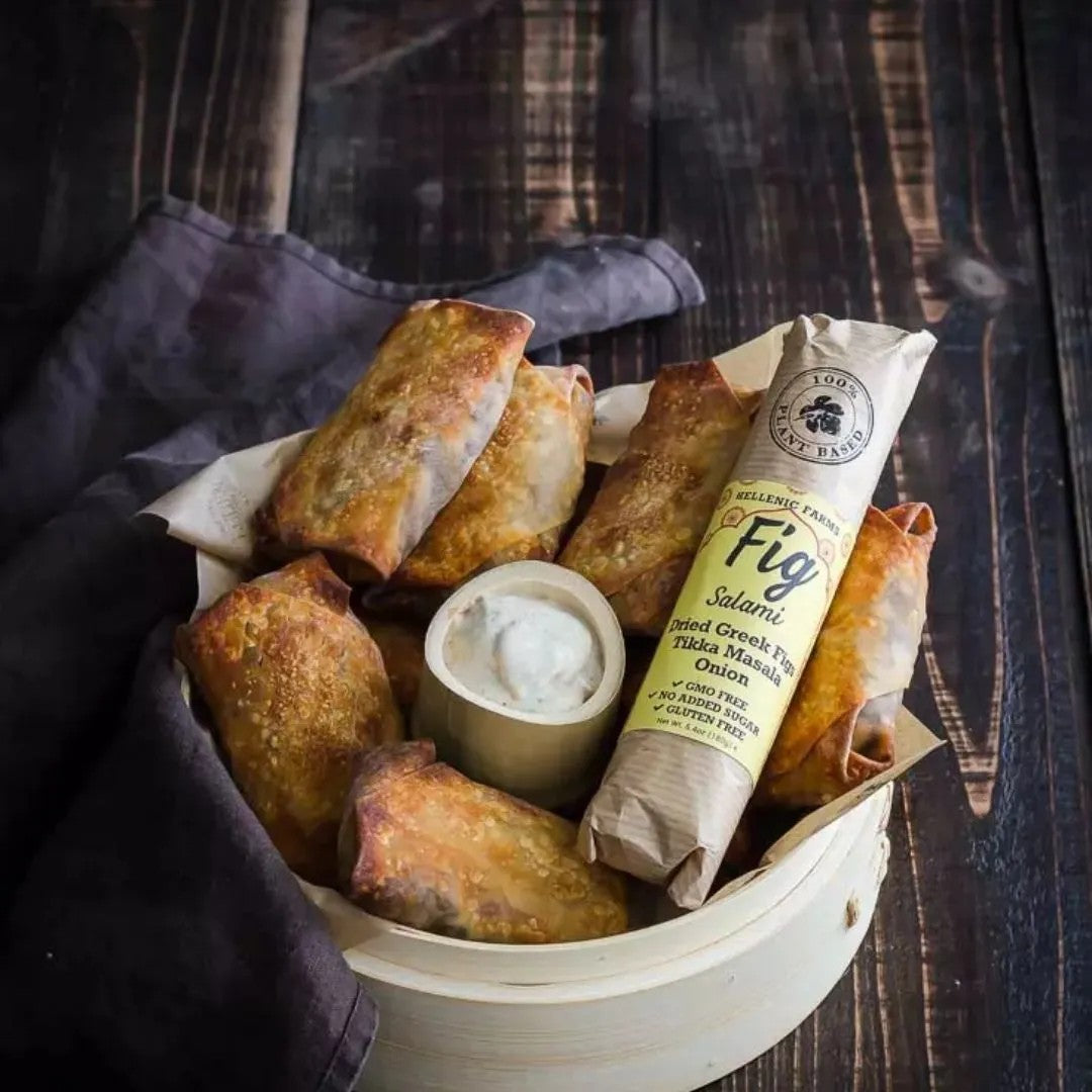 Plant-Based Fig Salami with Tikka Masala & Onion - Dusty's Country Store