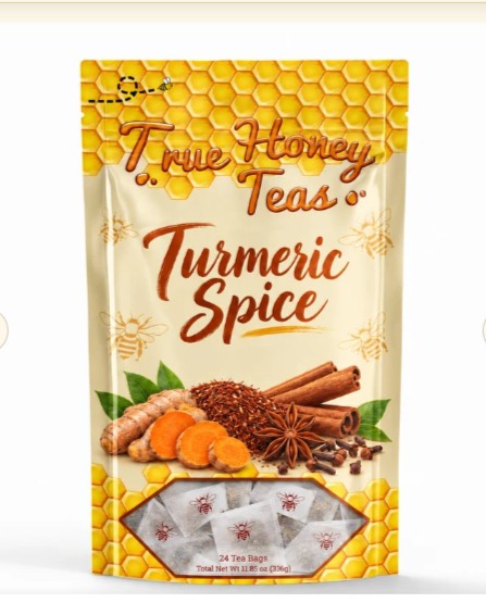True Honey Tea - Turmeric Spice Tea – 24 Pack - Dusty's Country Store
