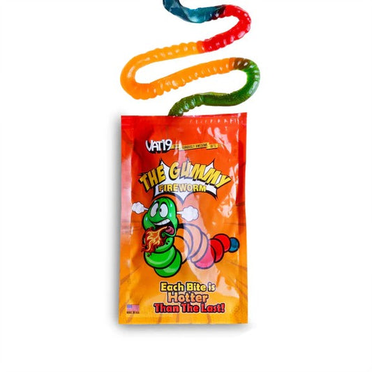 The Gummy Fireworm - Two feet of increasing spiciness