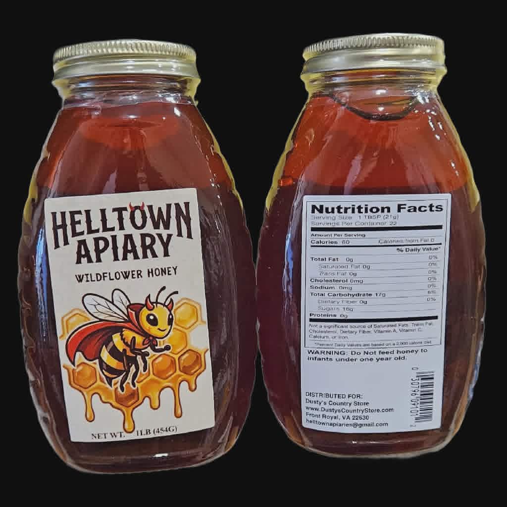 Wildflower Honey - 1LB - Dusty's Country Store