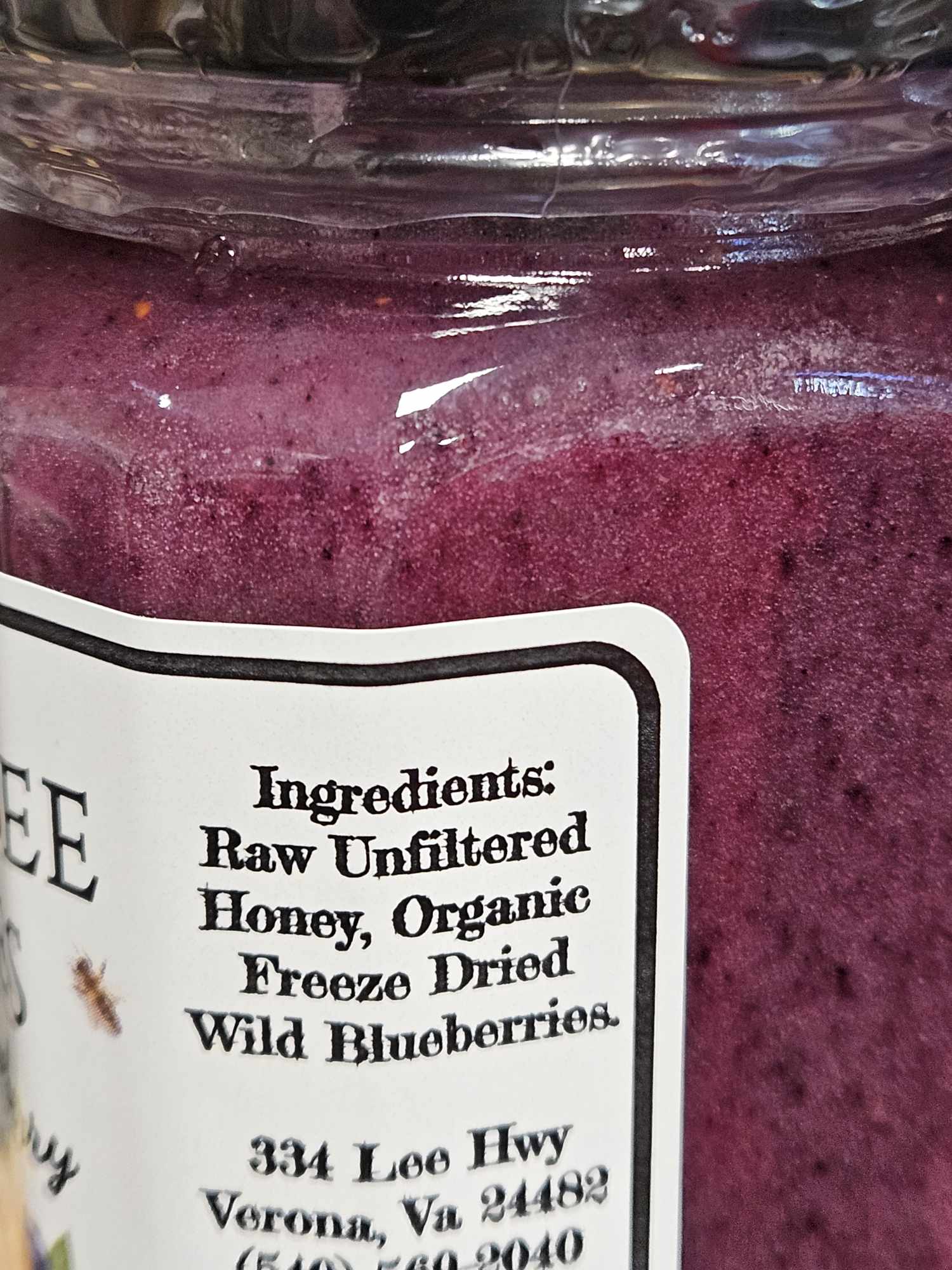 Gentle Bee Apiaries Raw Wild Blueberry Creamed Honey 9OZ - Dusty's Country Store